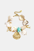 Bracelet Nacre & Coquillages • Collection Bord de Mer • Atelier Zolya